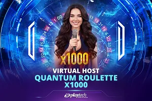 Virtual Host Quantum Roulette x1000 - POWERPLAY128